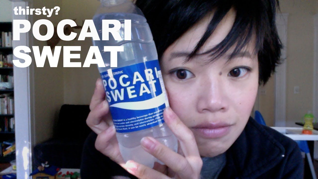 Drinking Pocari Sweat - Thirsty? #7