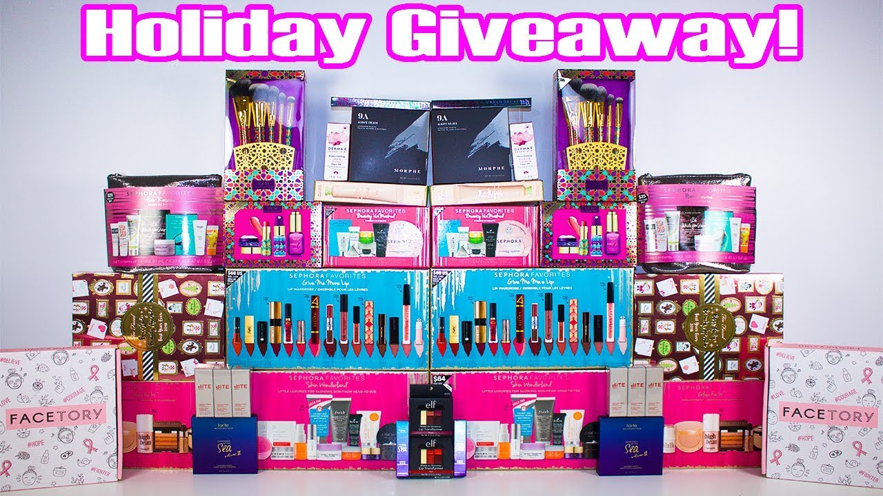 MASSIVE HOLIDAY SETS GIVEAWAY - 2 WINNERS! OPEN INTERNATIONALLY