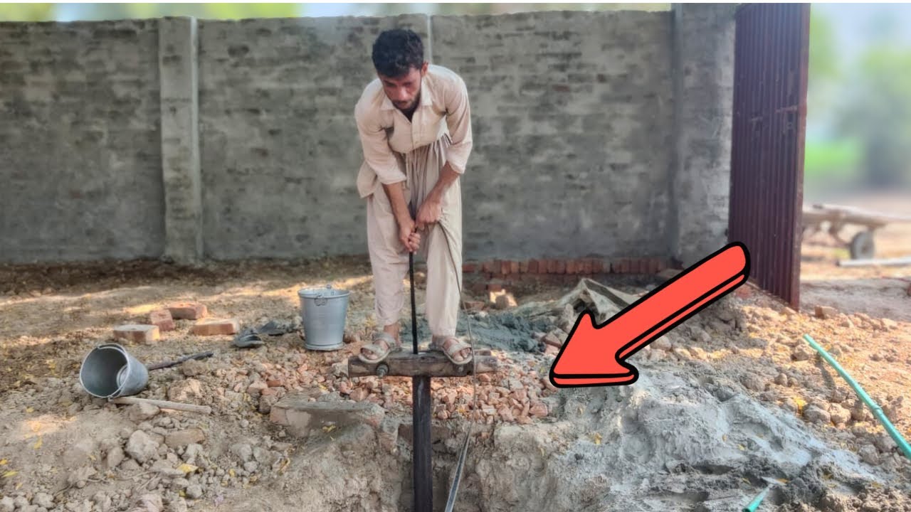 Borewell Drilling By Hand | हाथ से बोरवेल ड्रिलिंग – पहला प्रोजेक्ट | Water Reach