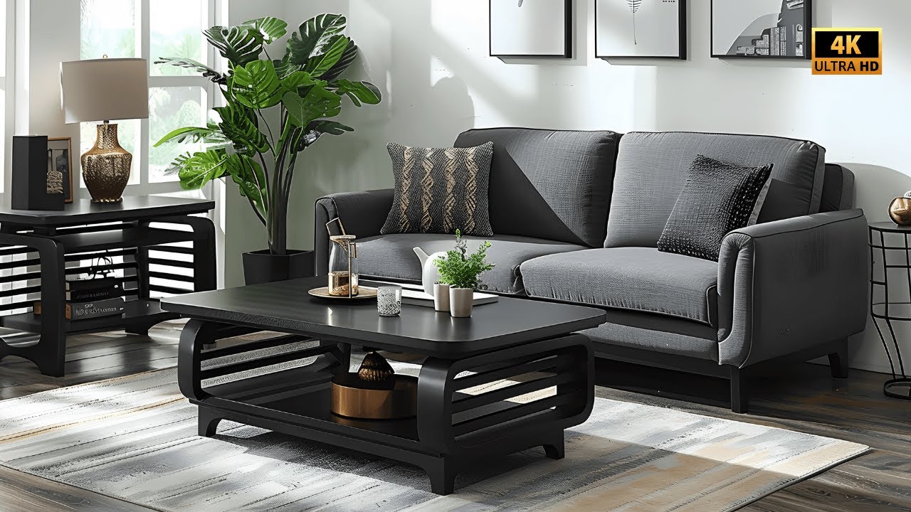 100+ Best Black Coffee Table Design Ideas for Your Stylish Living Spaces