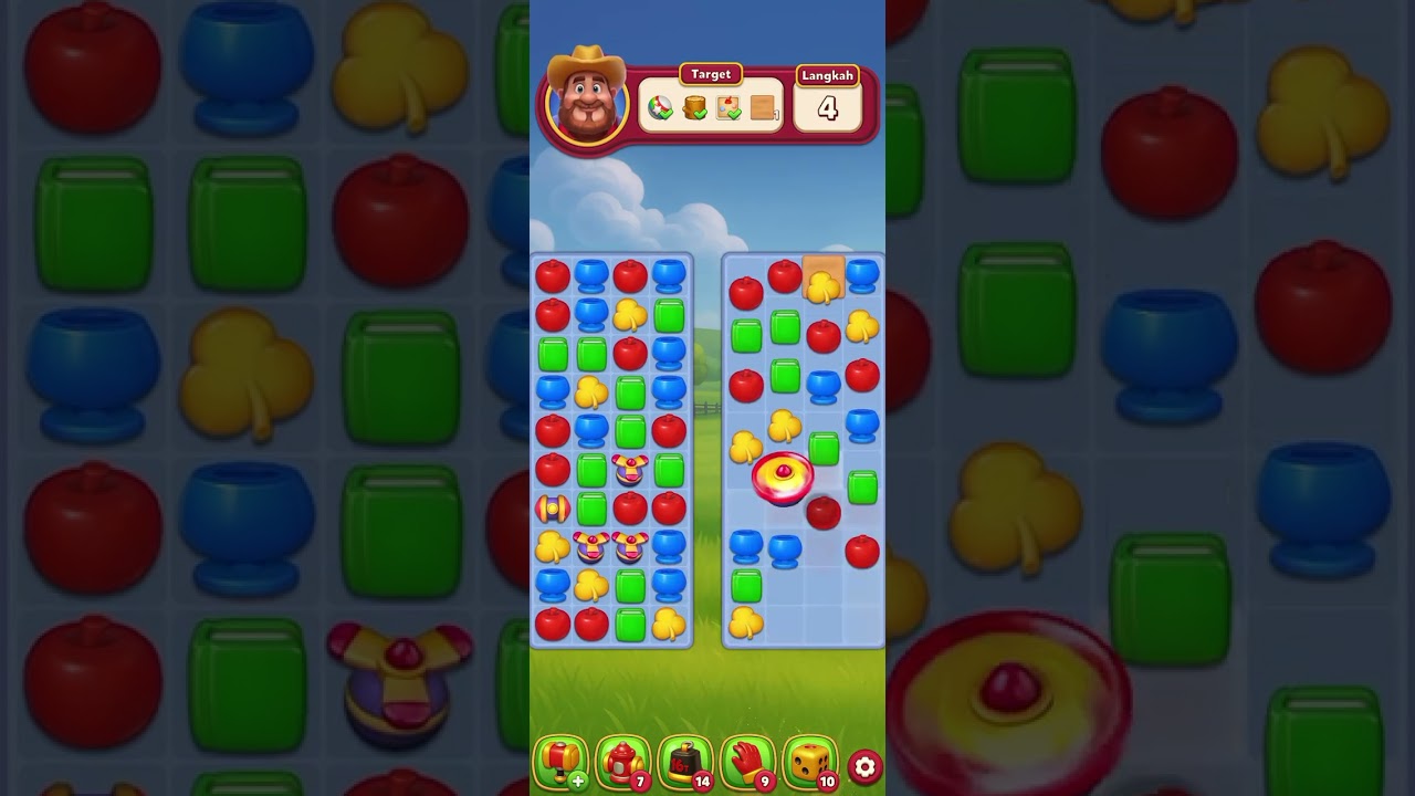 Family Farm Match Gameplay Walkthrough Level 1396-1400
