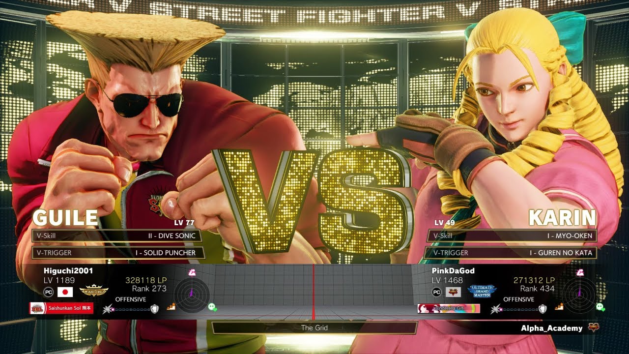 SFV Champion Edition 🔥 Higuchi (Guile) Vs Punk (Karin) 🔥 Online Match's 01-16-2023