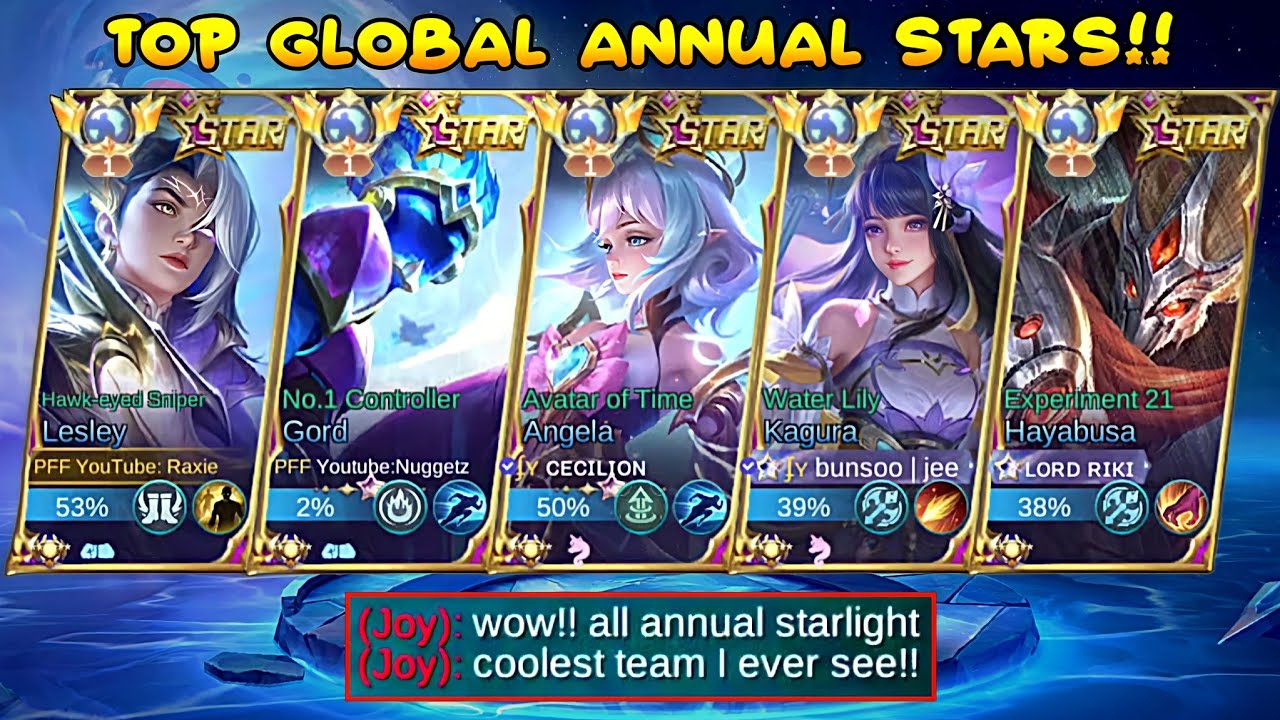 5MAN TOP GLOBAL ANNUAL STARLIGHT!!✨ (enemy auto surrender!!)