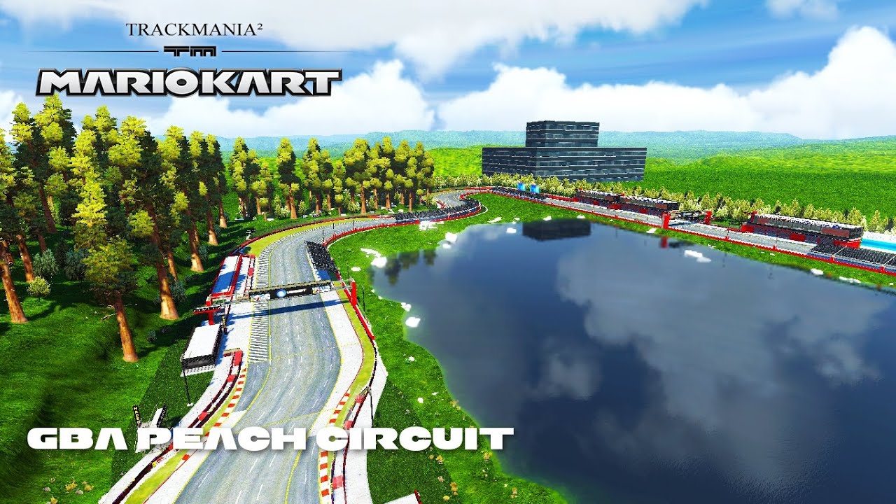 Mario Kart TrackMania- GBA Peach Circuit