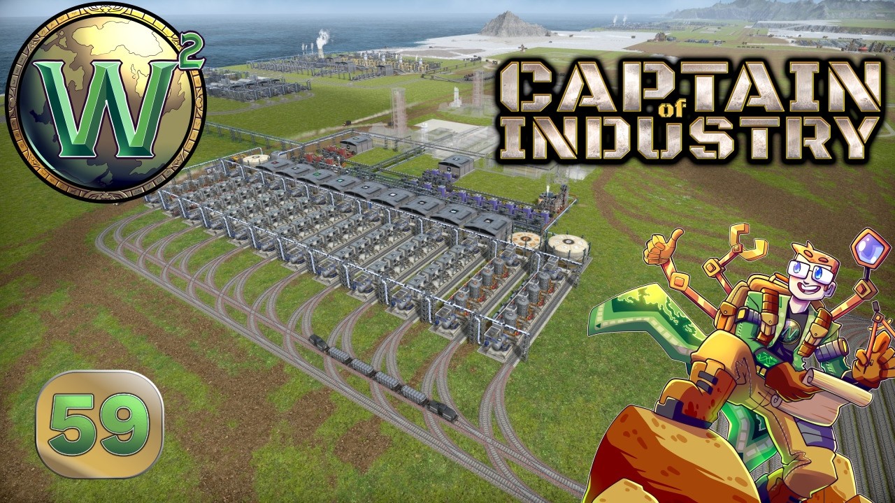 Captain of Industry - Space Base - Let's Play, Stream - Episode 59