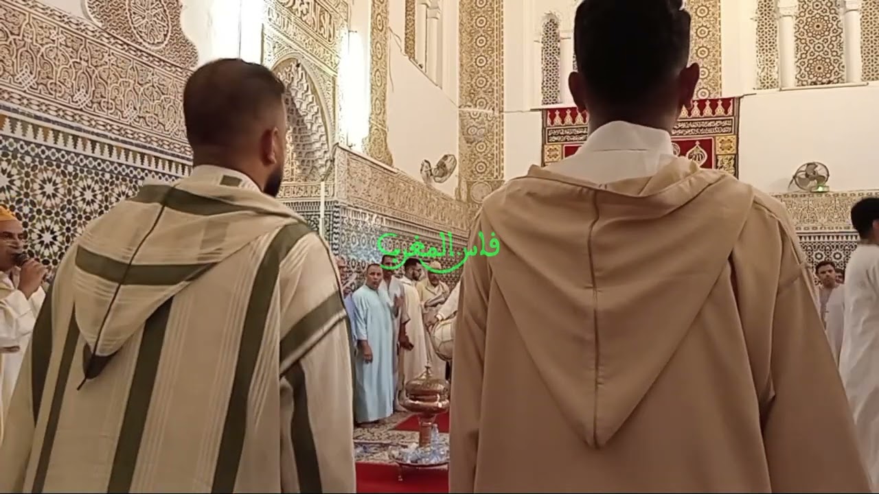 خمرة مادحين أزمور في موسم مولاي إدريس الأكبر 