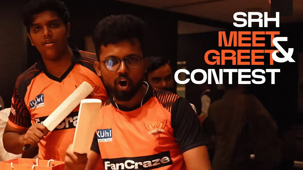 Meet & Greet with SRH Players | #TheOrangeMeet | SunRisers Hyderabad