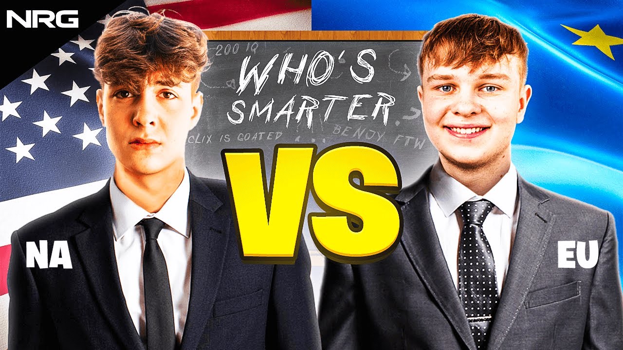 Who’s the smartest? (Clix vs Benjy IQ Challenge)
