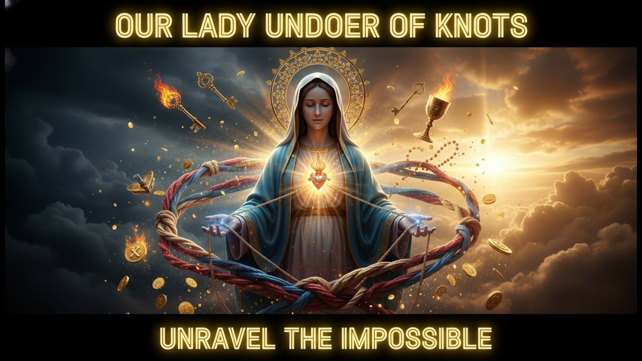 Oración Poderosa a Nuestra Señora Desatanudos para Milagros Urgentes y Nudos Imposibles