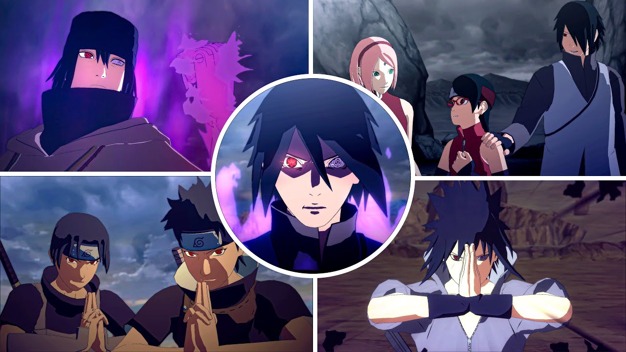 Naruto Storm Connections: All Uchiha Ultimate Jutsu (Amaterasu, Susanoo, Tsukuyomi)