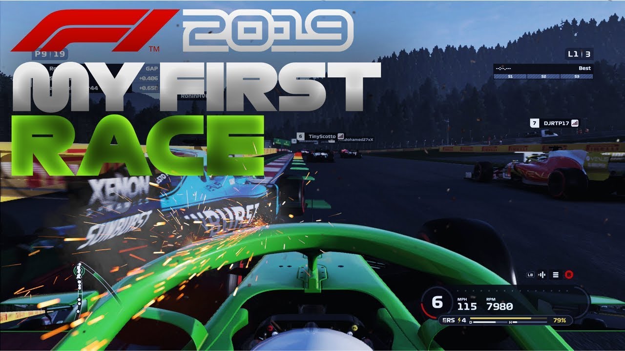 F1 2019 - FIRST ONLINE RACE