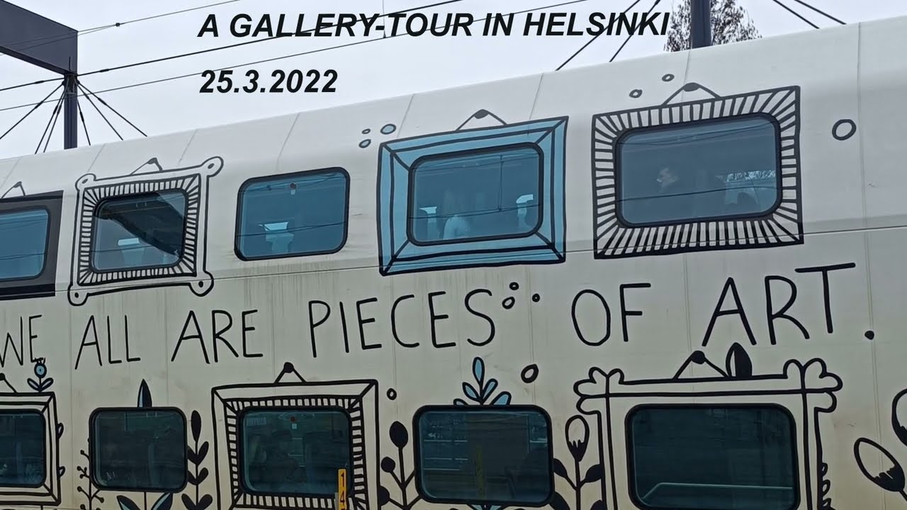 AN ART-GALLERY-WALK IN HELSINKI