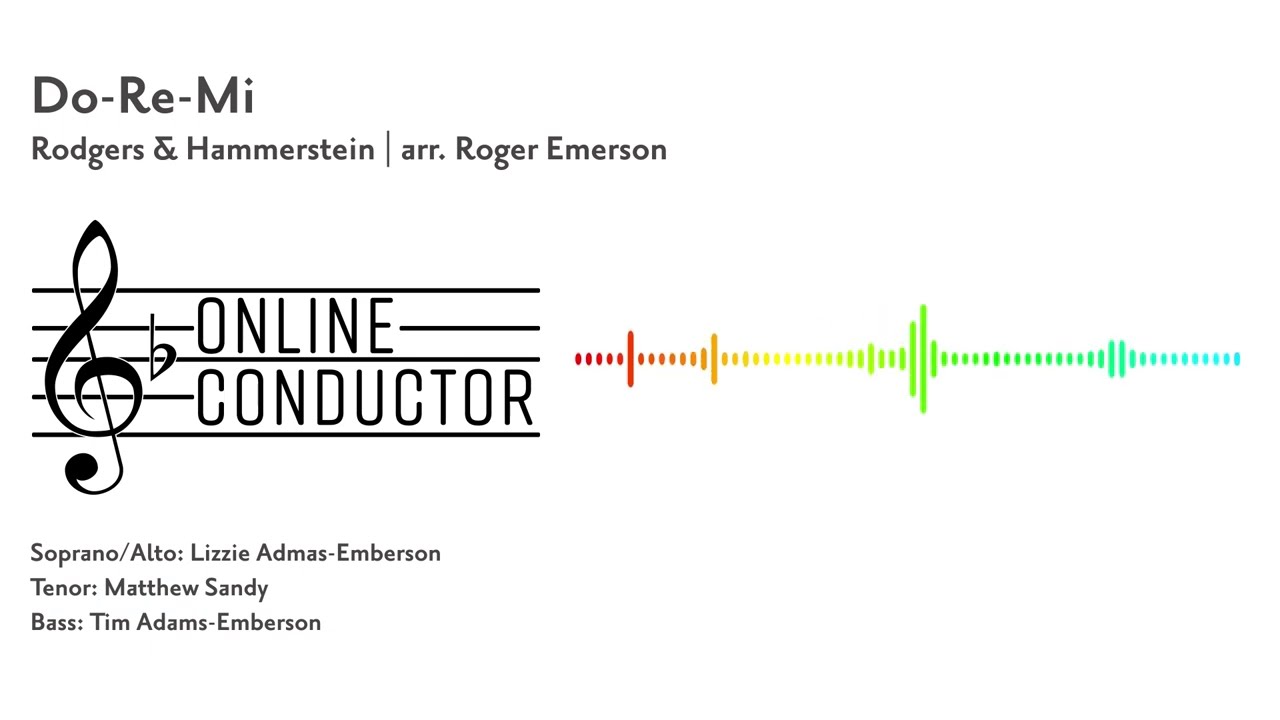 Do-Re-Mi (Rogers & Hammerstein, arr. Roger Emerson) | SATB Guide Tracks