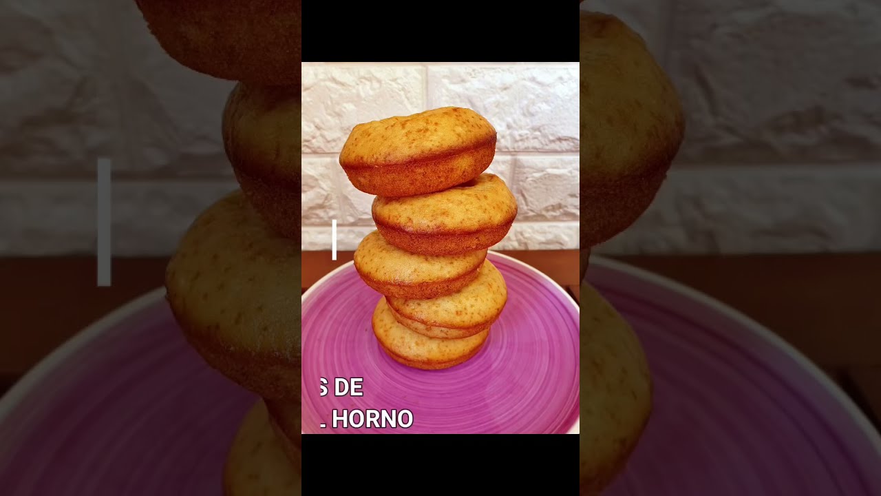 Donuts al HORNO s&uacute;per F&Aacute;CILES y esponjosos | Las mejores donas horneadas