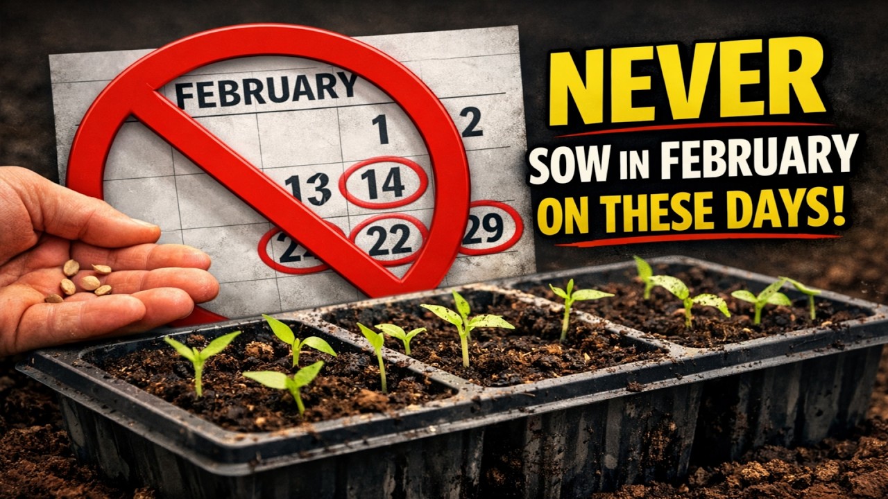 NEVER Sow on These Days in February! 5 Critical Dates That Will KILL Your Seedlings