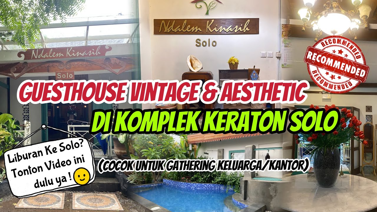 TERNYATA ADA GUESTHOUSE AESTHETIC & MURAH DI KOMPLEK KERATON SOLO, KAMU WAJIB KESINI ‼️
