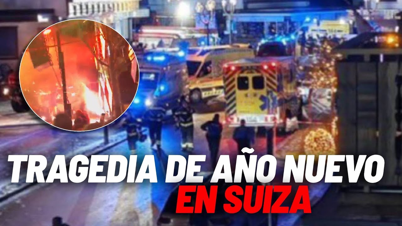 Noworoczna tragedia w Szwajcarii: kilka os&oacute;b zginęło na wystawnym przyjęciu w Szwajcarii MARCA