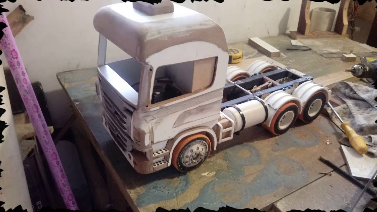 PS12MINIATURAS - SCANIA R440  ESCALA 1/14  PROJETO FINALIZADO