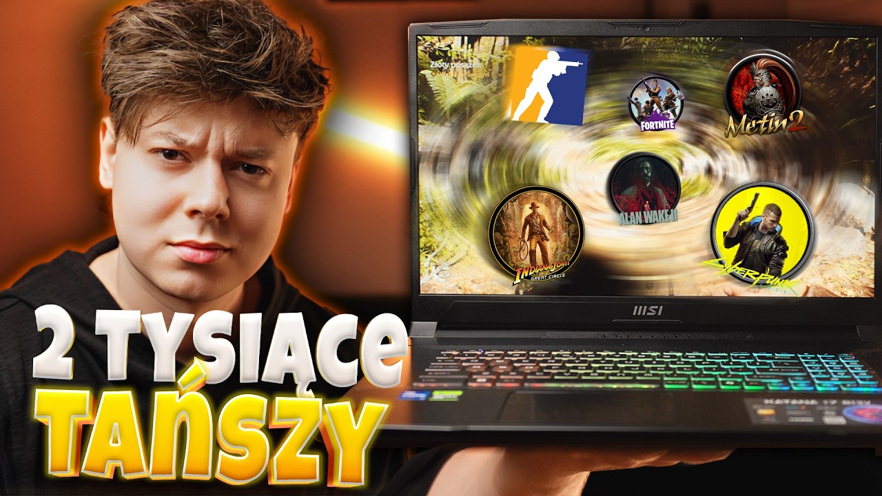 Laptop do gier w 2025: RTX 4060 nadal daje radę? 😎 | MSI Katana 17