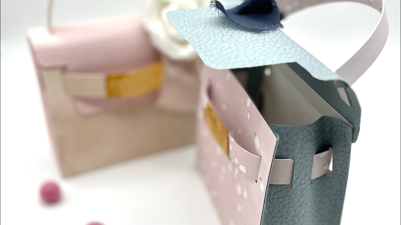 Anleitung: eine „Kellybag“ aus Papier werkeln 🥰