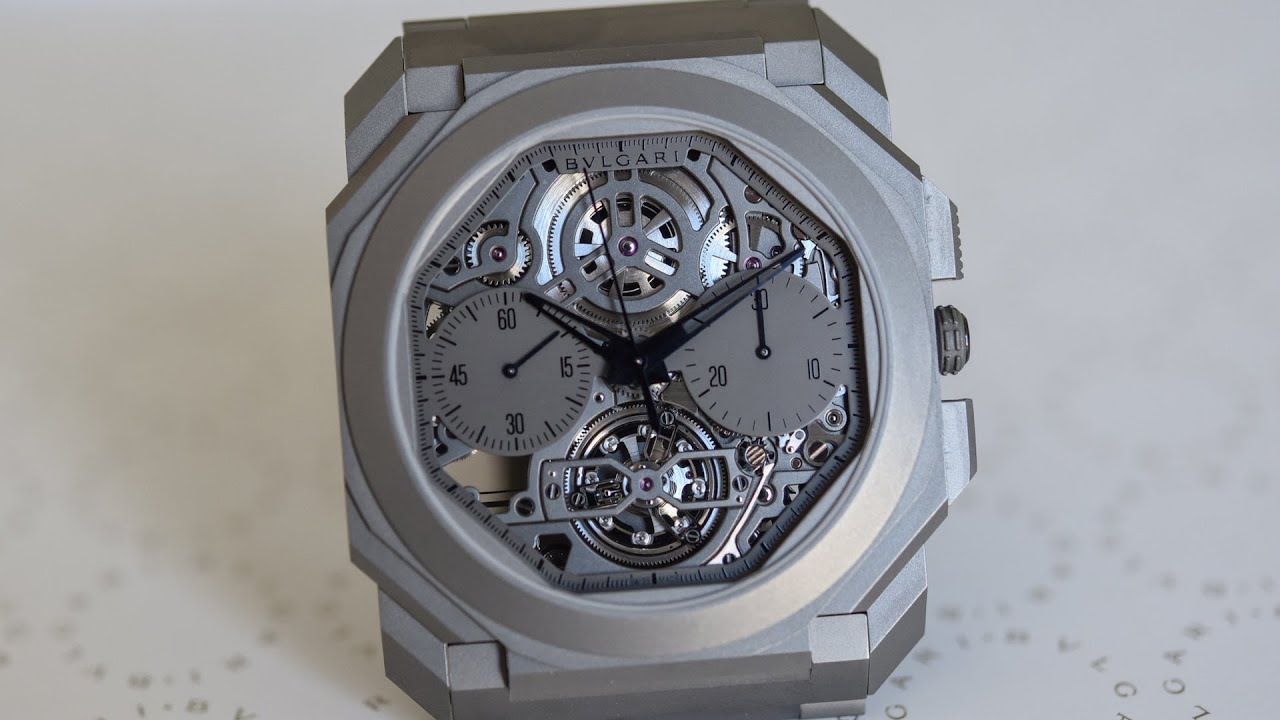 Bvlgari Octo Finissimo Tourbillon Chronograph Skeleton Automatic, the 6th World Record
