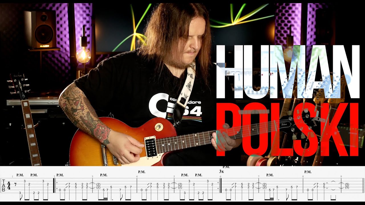 Human - Polski - Jak to zagrać na gitarze