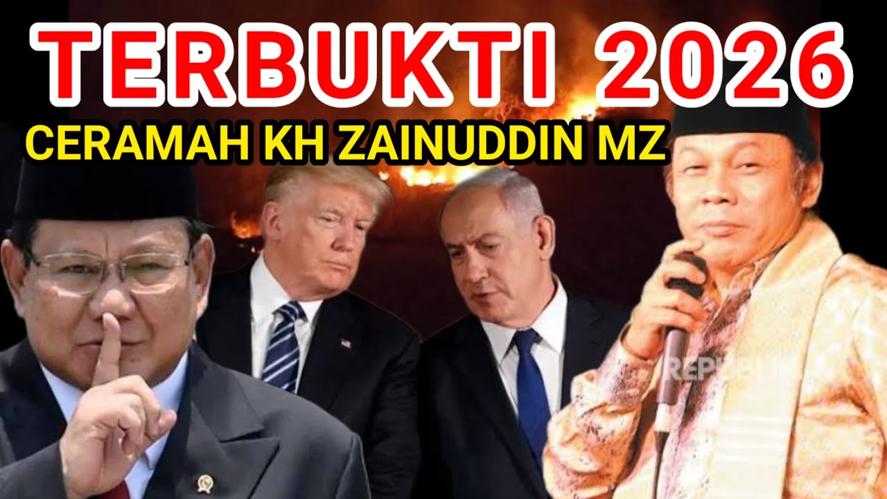 TERBUKTI TAHUN 2026 CERAMAH KH ZAINUDDIN MZ