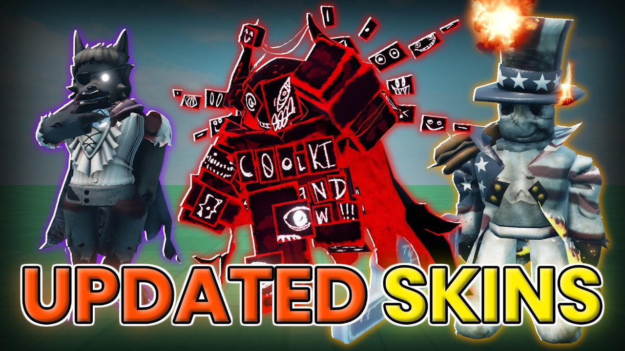 ALL UPDATED SKINS IN FORSAKEN AZURE UPDATE (5.0.0)