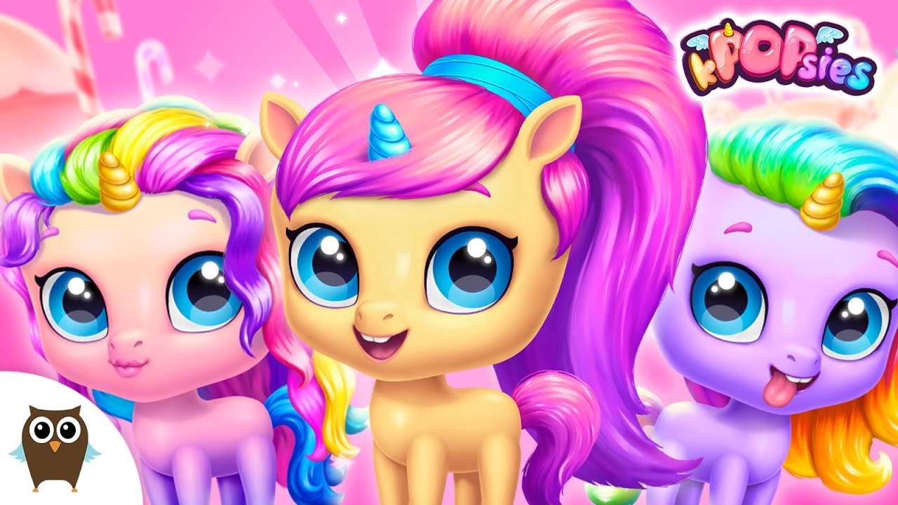 Kpopsies Make A Viral Video 🦄📺 Kpopsies - Hatch Baby Unicorns | TutoTOONS