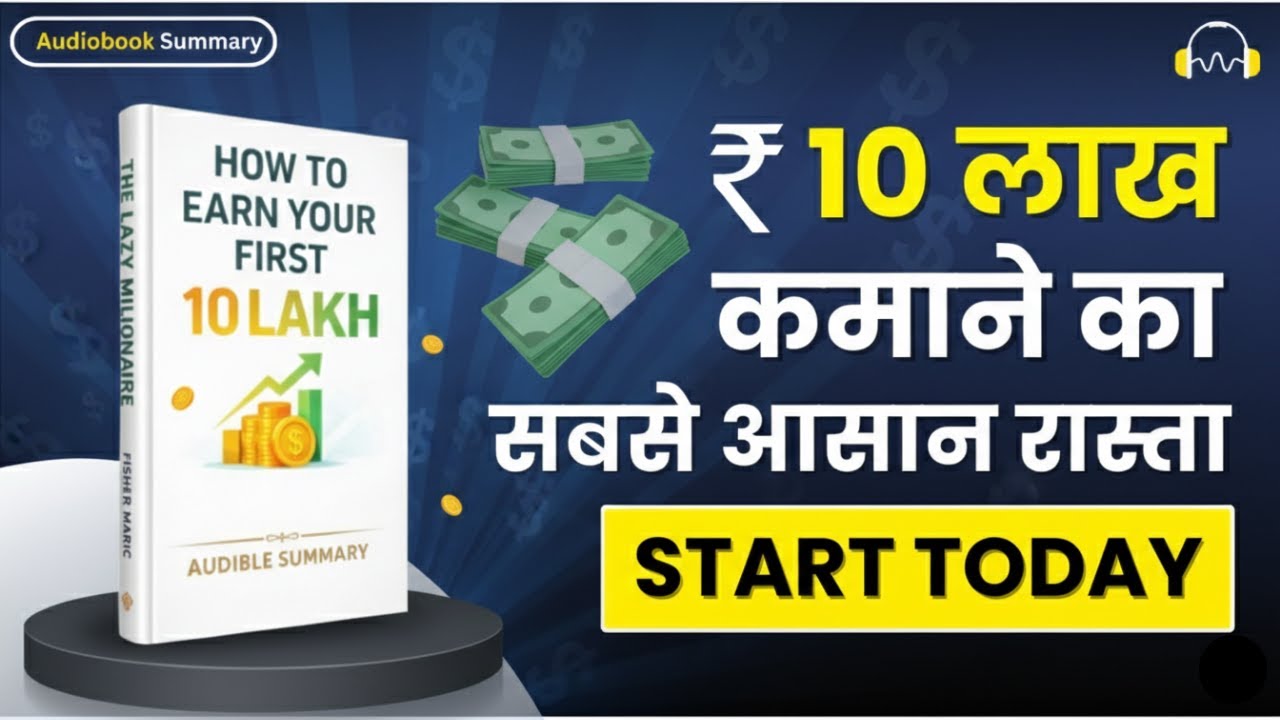 ₹10 Lakh Kamane Ka Sabse Aasan Tarika | How To Earn Your First 10 Lakh Book Summary