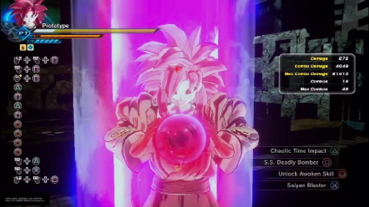 Xenoverse 2 DLC 20 OP Saiyan CaC Combos