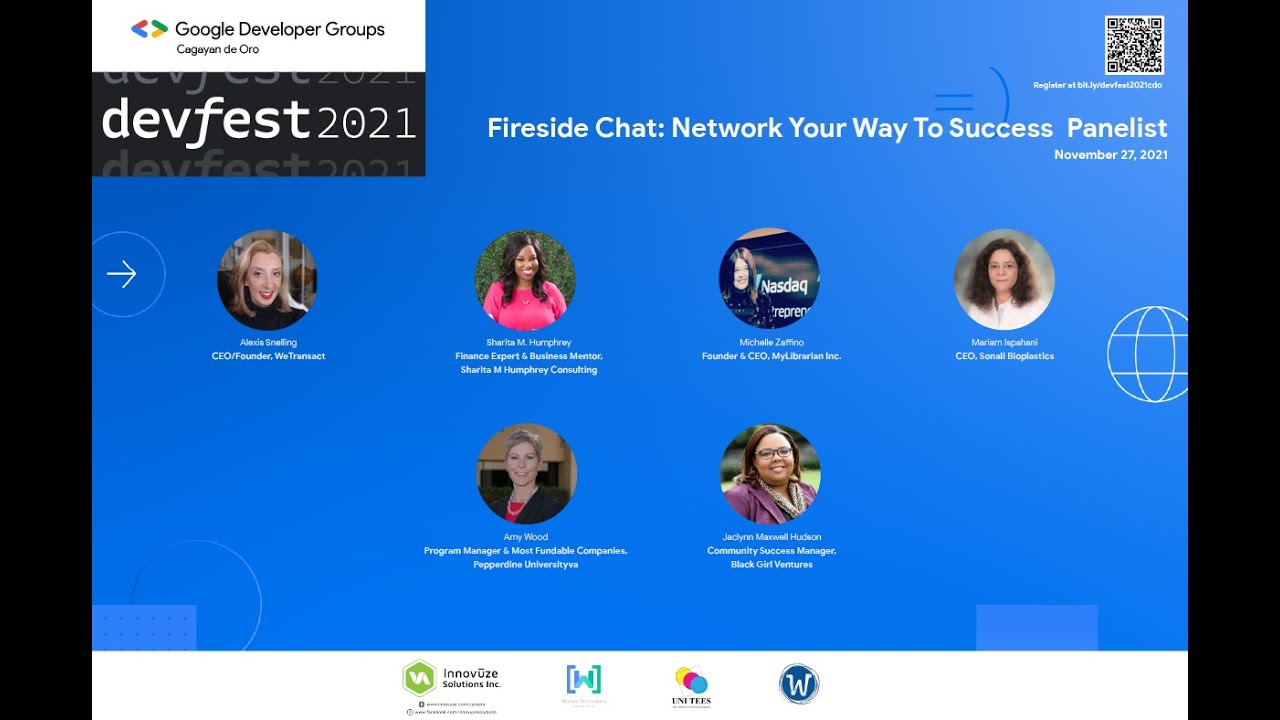 Part 2 -  Fireside Network Your Way To Success  | DevFest 2021
