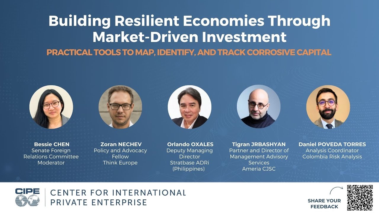 Panel 4: Practical Tools to Map, Identify, and Track Corrosive Capital