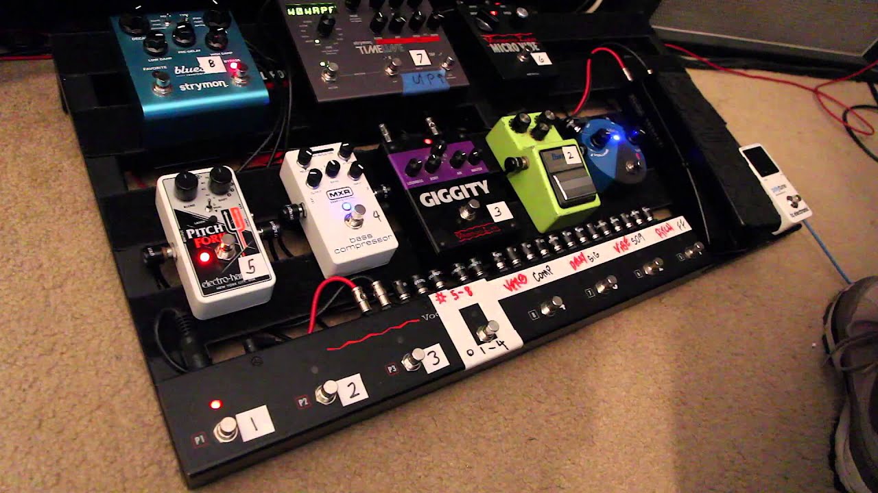 Pedal Switcher PX8 - Preset Mode