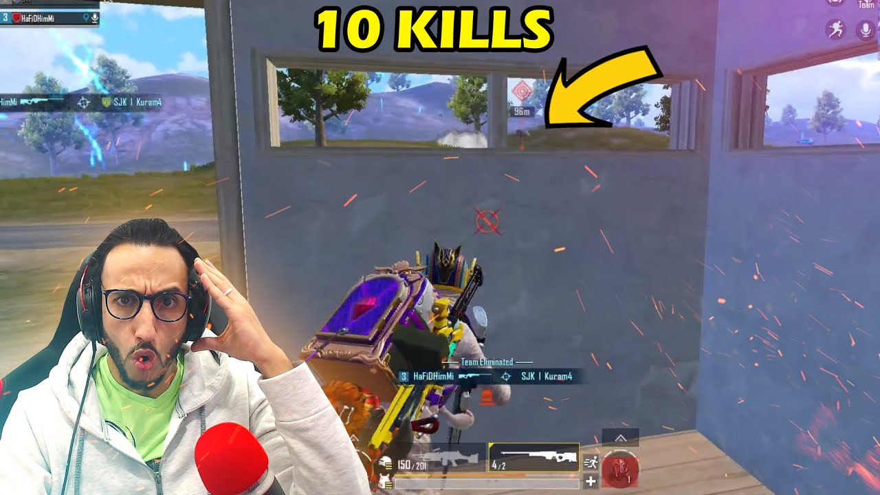 مواجهة حامية🔥 في بوبجي موبايل - لا تصدق كيف انتهت😱 pubg mobile GAMEPLAY 10 KILLS
