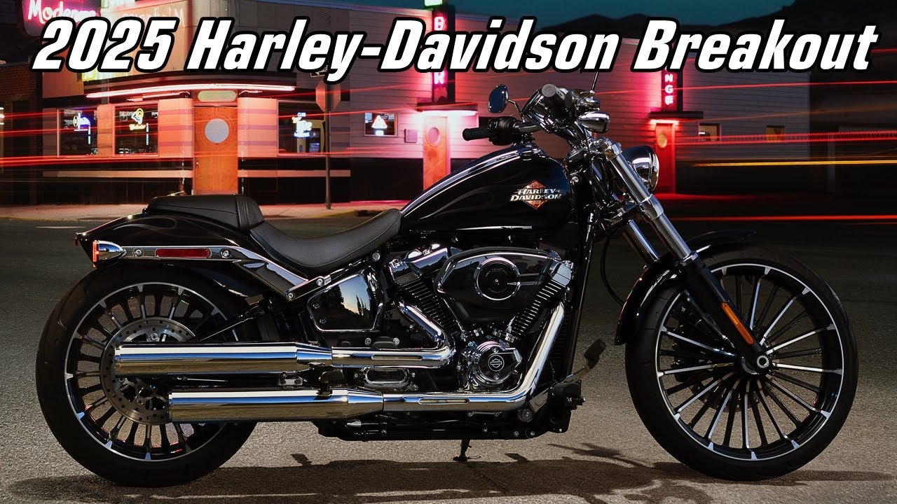 Harley-Davidson Breakout 2025 года — первый взгляд!