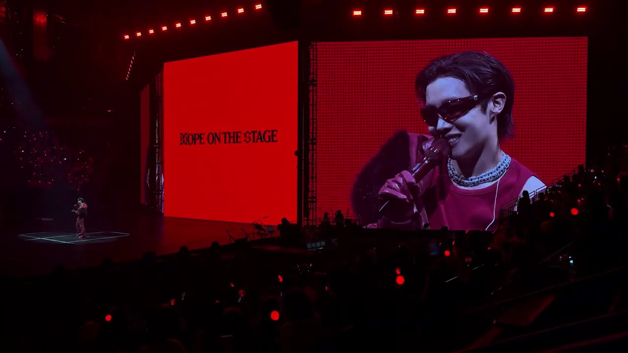 J-Hope (BTS) - Hope On The Stage Tour - Live in San Antonio, TX (FANCAM 250327 - DAY 2) [4K SHOW]