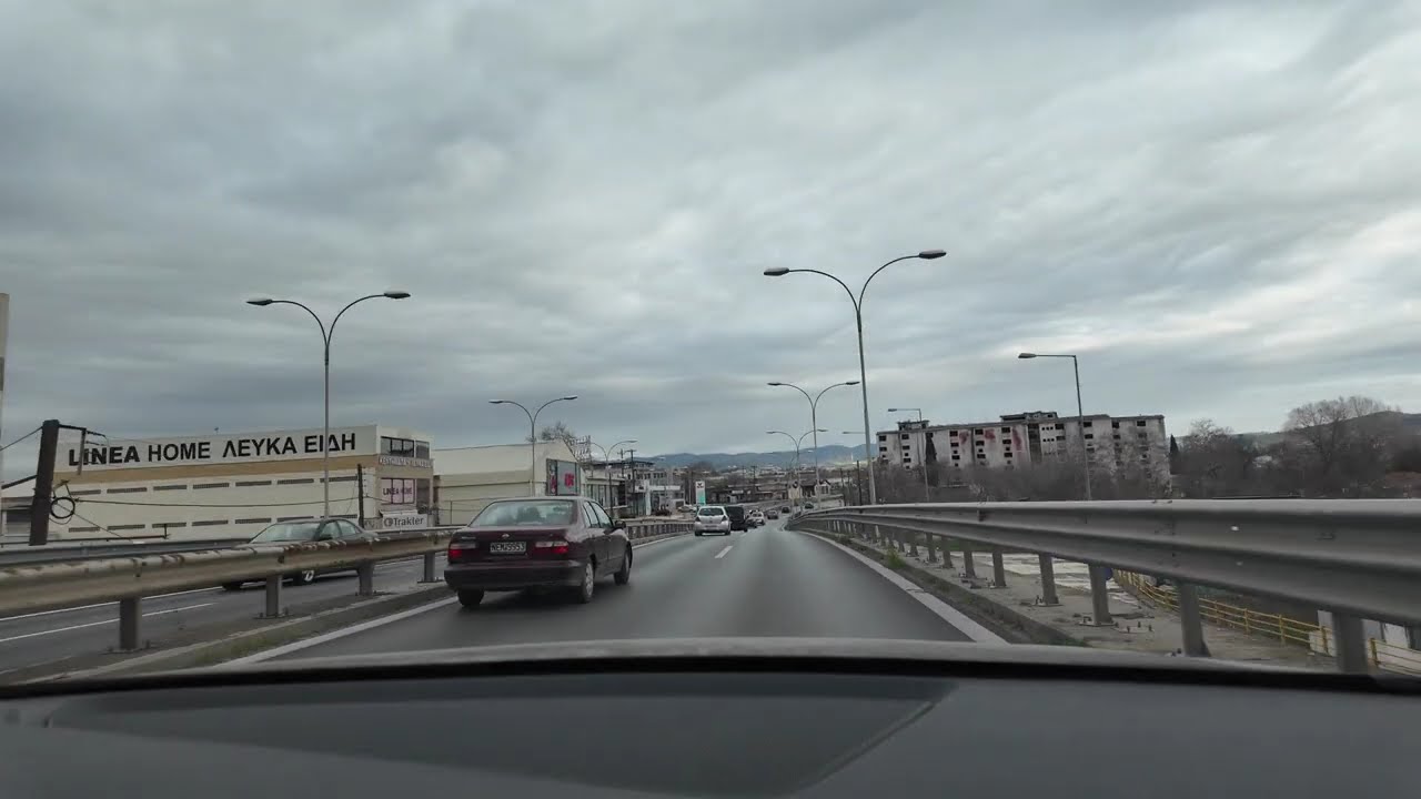 Οδός Λαγκαδά - έξοδος Σταυρούπολη #4K Επ.2 #automobile #walkingtour #roadtrip#thessaloniki