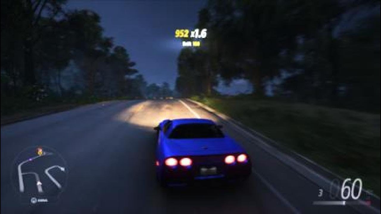 Corvette Z06 aterrorizando Horizon Forza horizon 5 Gameplay