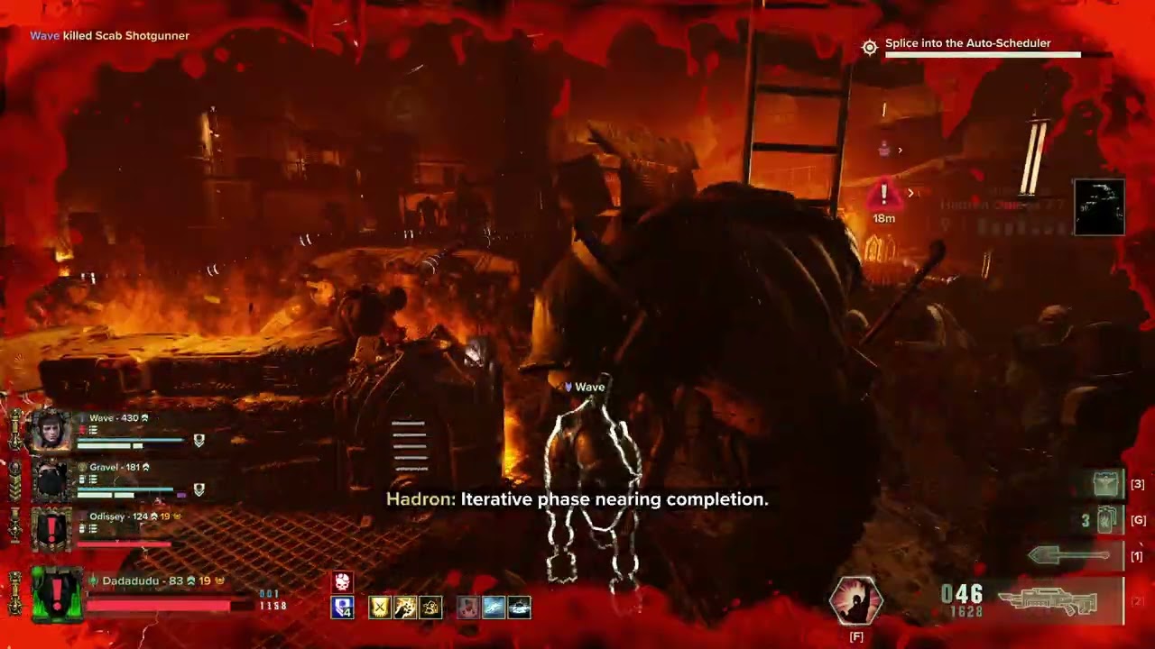 Veteran Dakka Dakka with Recon Lasgun | Darktide (Auric)