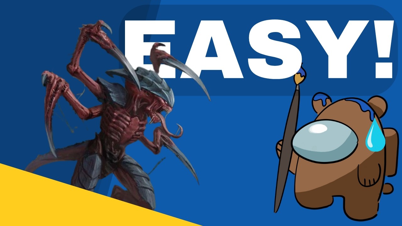 Painting Hive Fleet Behemoth - EASY Tutorial