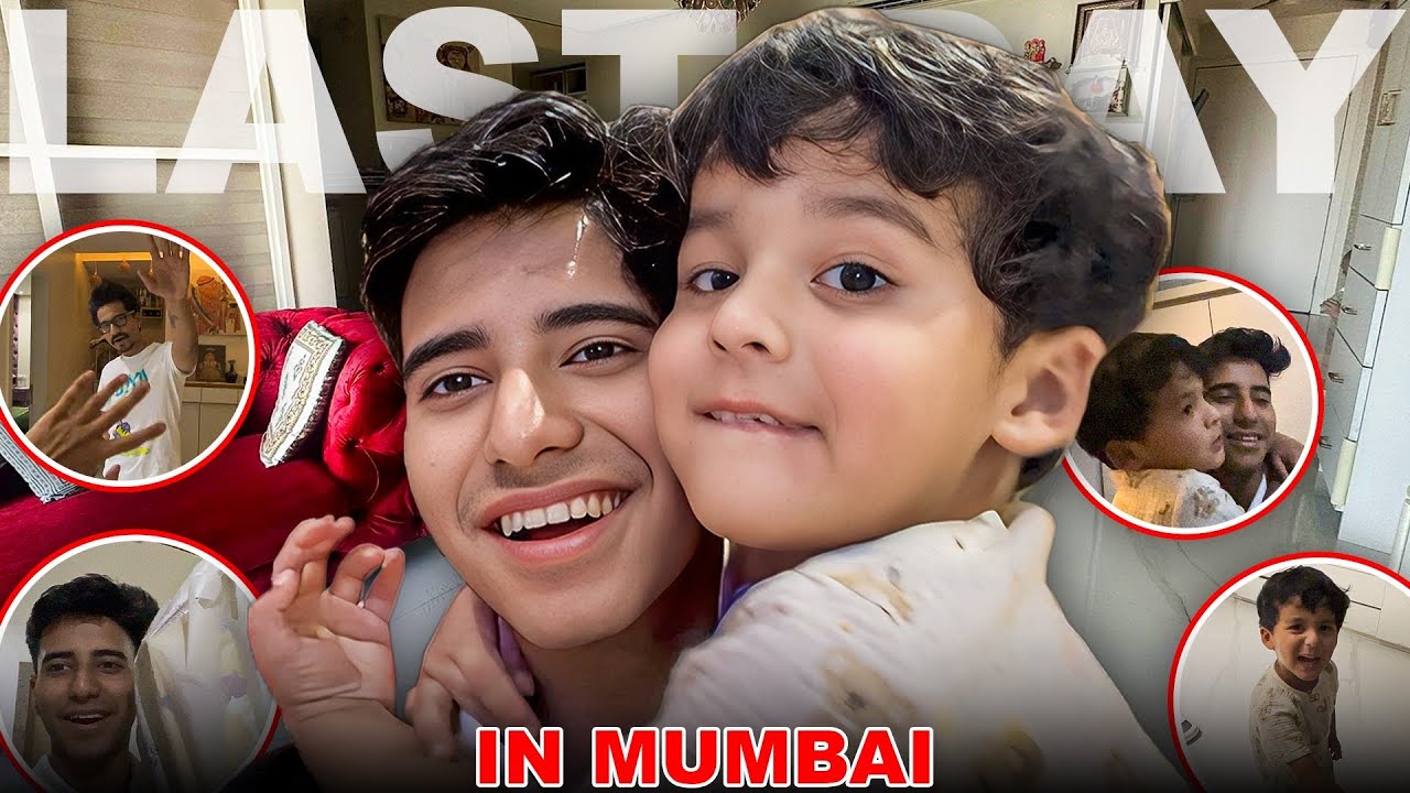 Golle ko dediya gift Last day in Mumbai🥺|tanmayz vlogs |