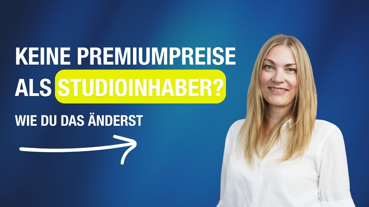 Der wahre Grund, warum du keine Premiumpreise durchsetzt (und wie du das änderst).