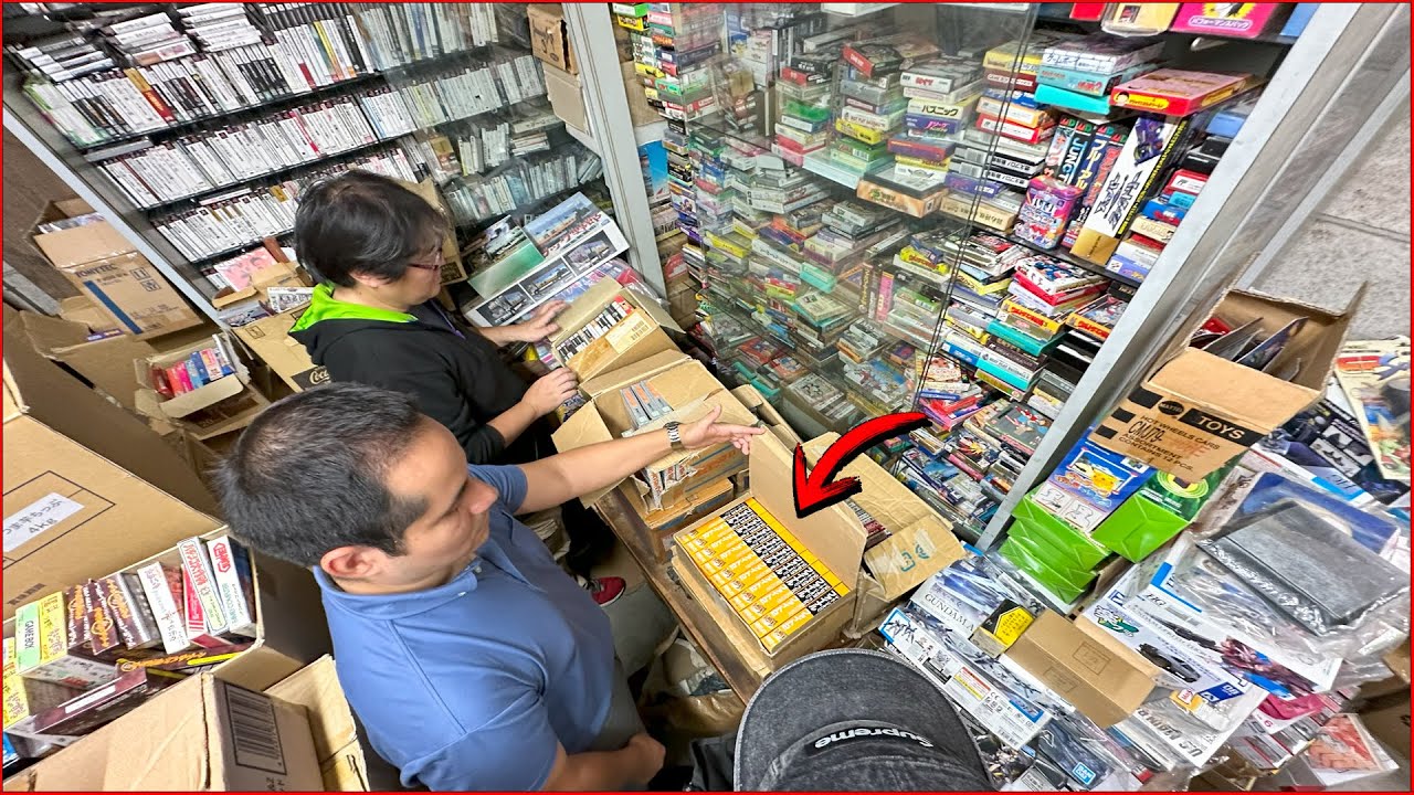 🔥Encontre una TIENDA SECRETA con VIDEOJUEGOS SELLADOS en JAPON 🔥