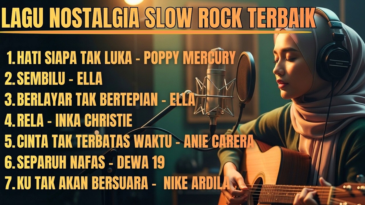 Full Album Slow Rock Nostalgia Paling Dicari | Hati siapa Tak Luka (AI Cover) Lagu Lama Terpopuler