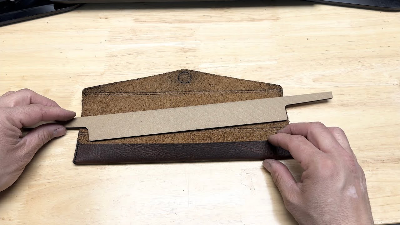 Draw Knife Leather Sheath