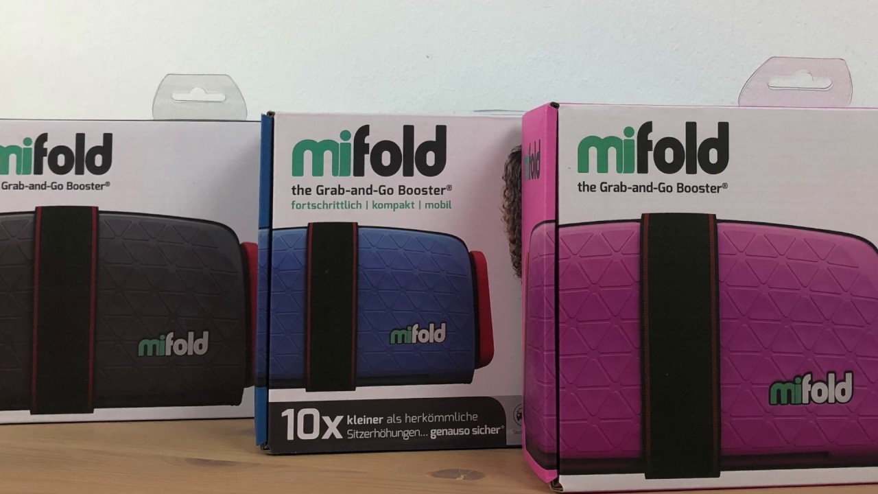 mifold Sitzerhöhung Grab-and-Go Booster im Praxistest - Unboxing und Review