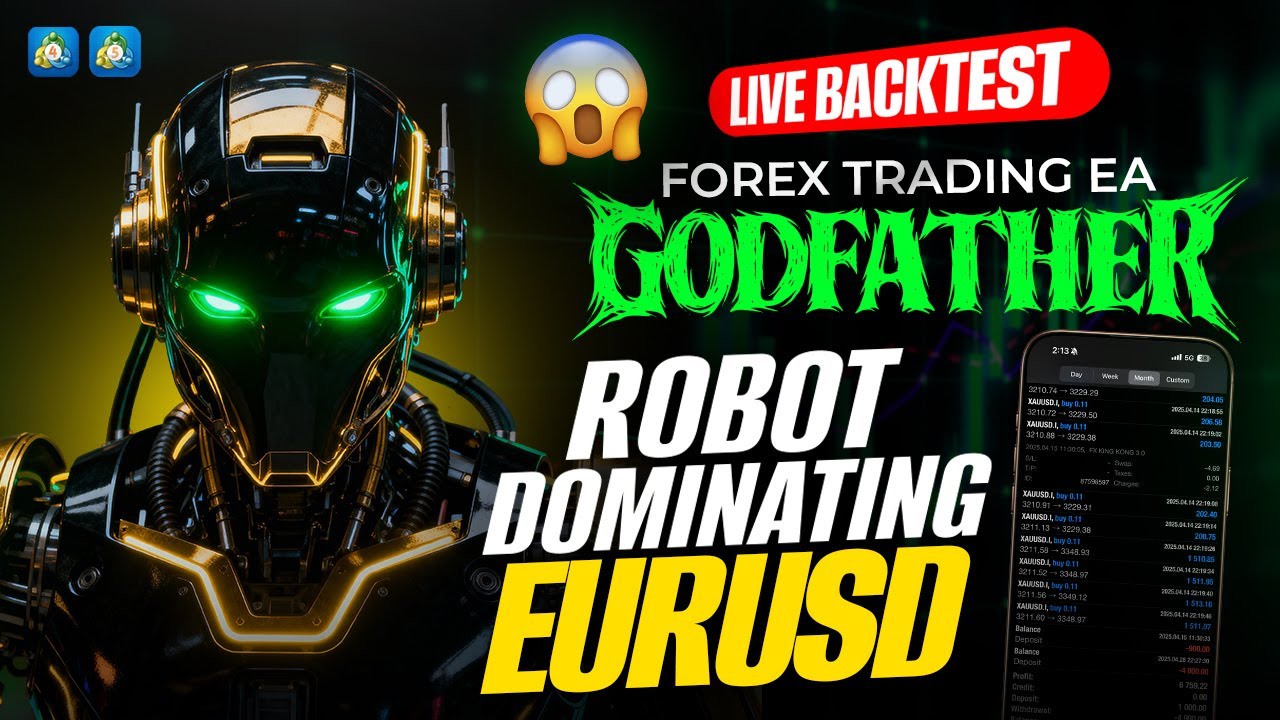 Godfather Expert Advisor for MT4 & MT5 | EURUSD LIVE BACKTEST | Forex Trading | +91 9209443394 |