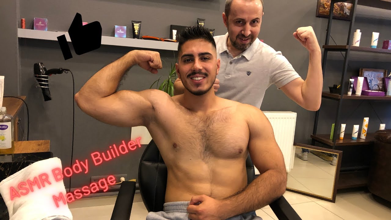 ASMR Massage - Body Builder With Body Massage (Ugur Cetiner)