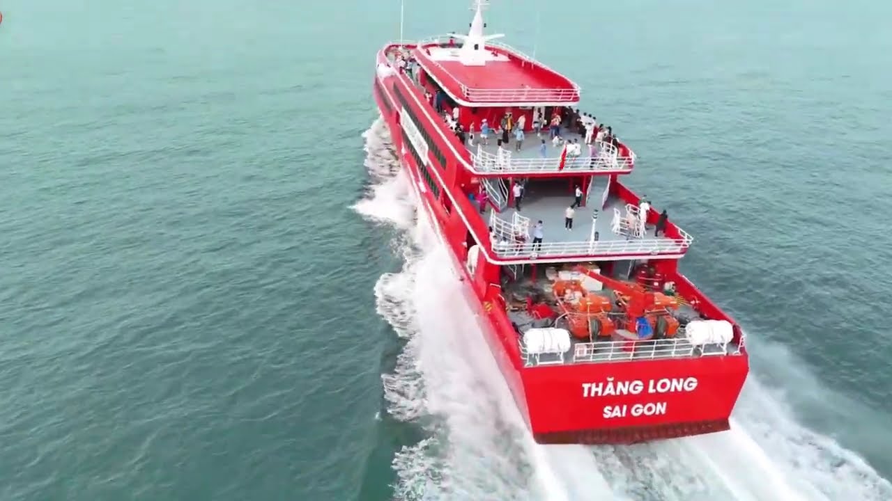 Tàu đi Côn Đảo hiện đại và đẹp nhất hiện nay - Thăng Long Express